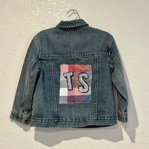 Jean denim jacket inspired for eras movie, boho, Halloween